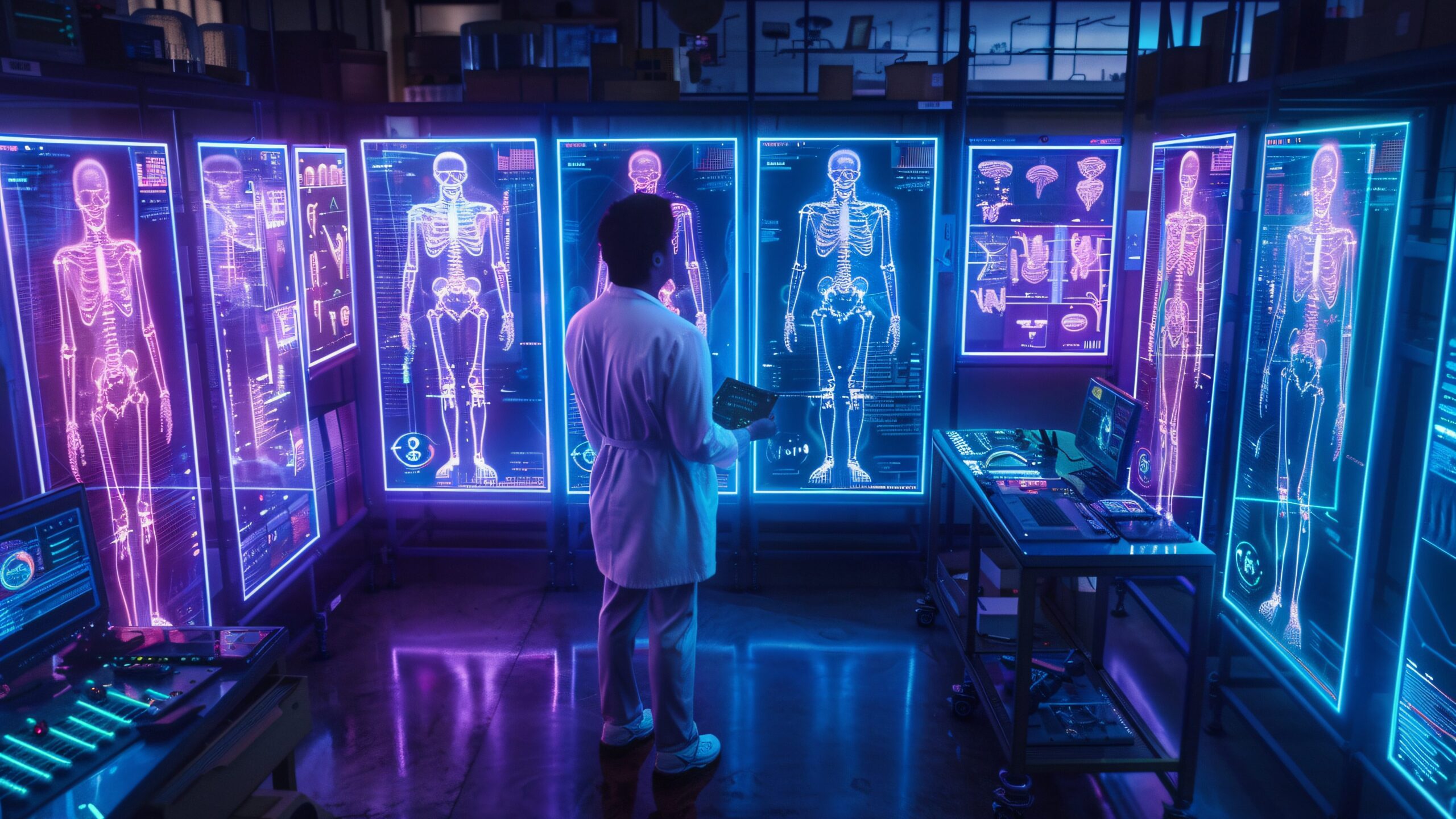 AI driven medical imaging analysis and diagnostics 2024